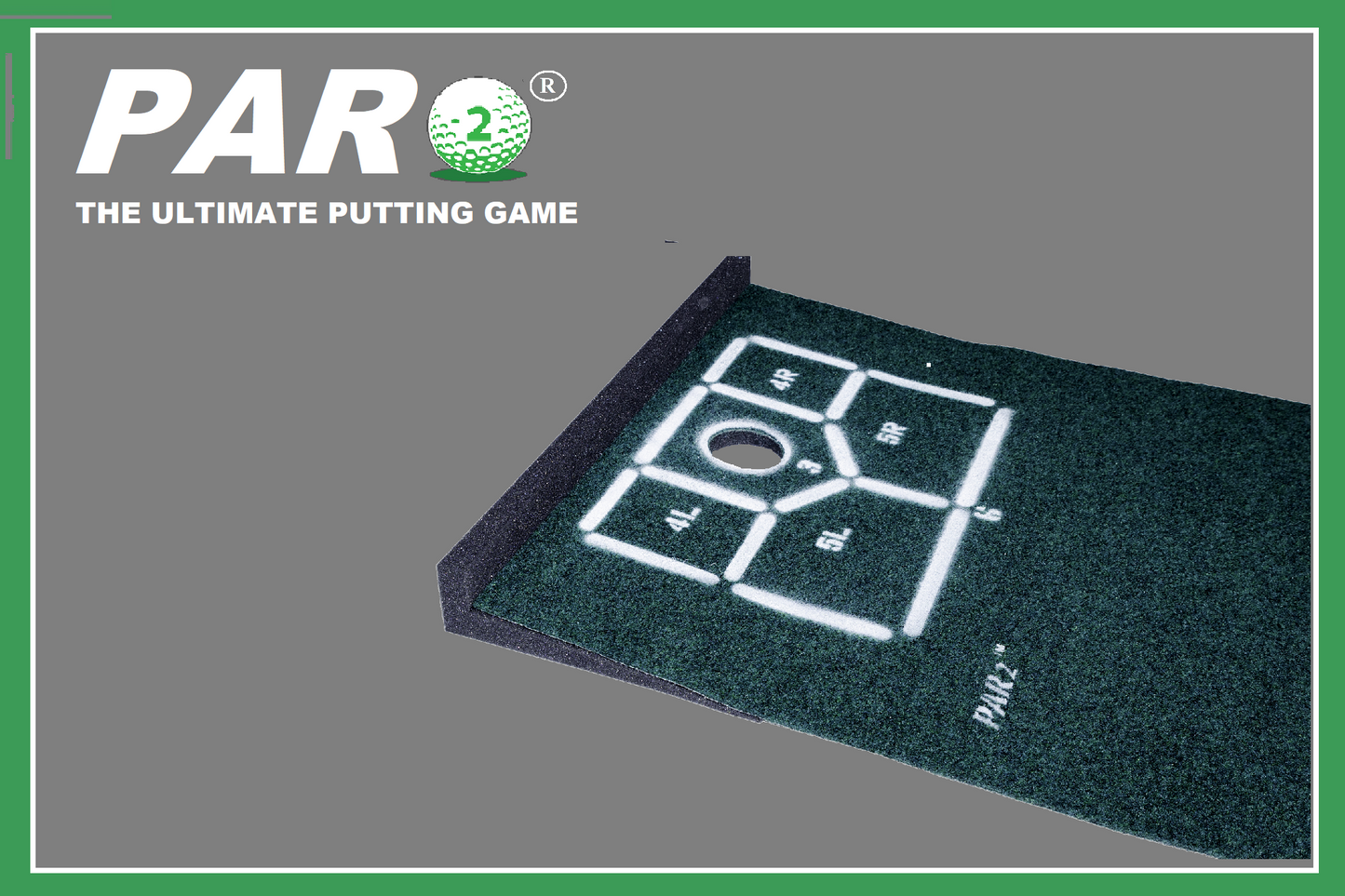 PRO Executive - This extra wide mat measures 2 feet x 8 1/2 feet and has 18 Marked Putting Positions for practicing putts up to 7'. Perfect for use in smaller spaces.