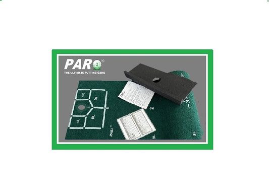 PAR2 PRO -This extra wide mat measures 2 feet x 10 1/2 feet with 24 Marked Putting Positions for practicing Putts up to 9' .